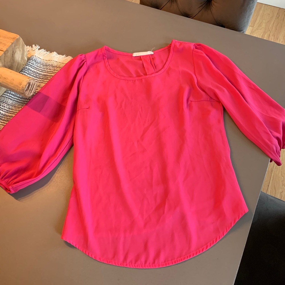 Women’s pink dress blouse